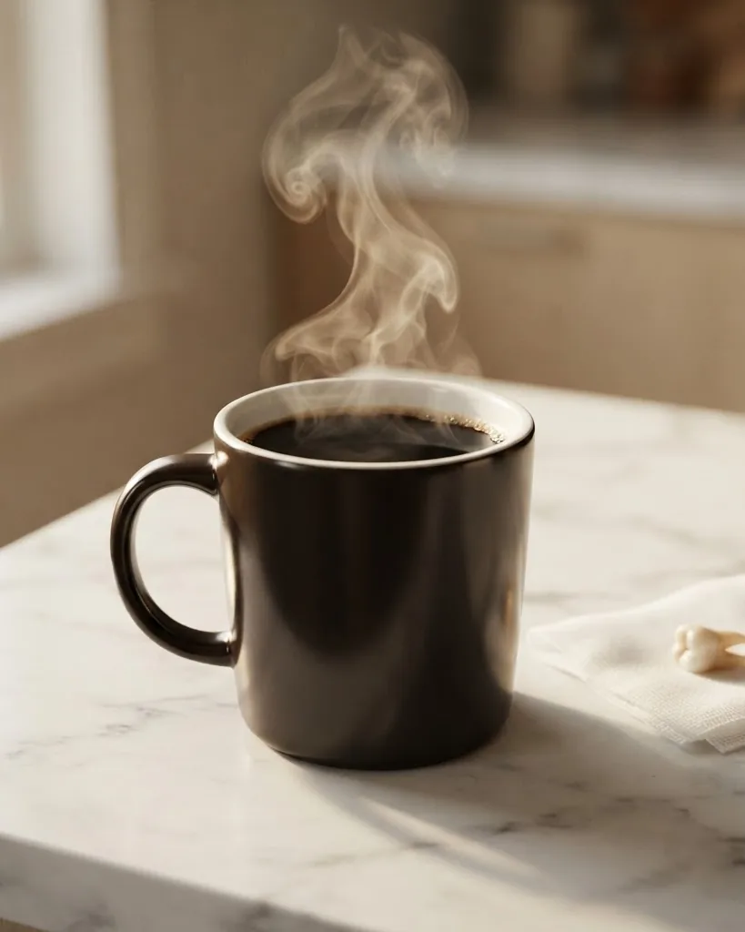 Detail view of why coffee is risky, split by the mechanism that actually matters