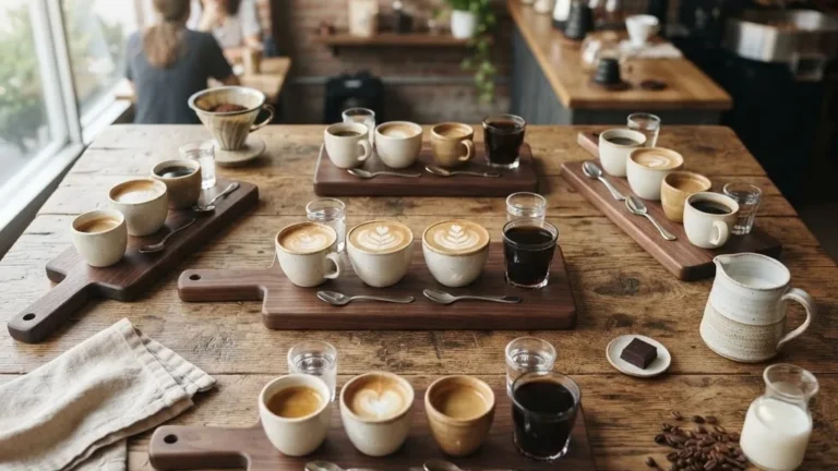 Coffee Flights Near Me: What They Cost, How Big They Are, and Where to Find One