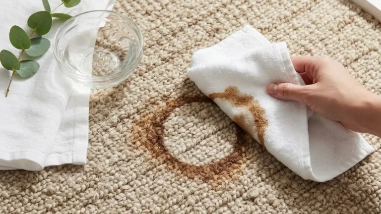 How to remove coffee stain from carpet: 7 fixes that work
