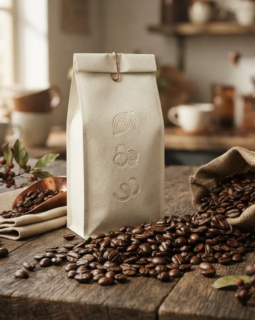 Close-up illustrating the General's Ritual decoded: bean origin, roast, and the tasting notes on the pack