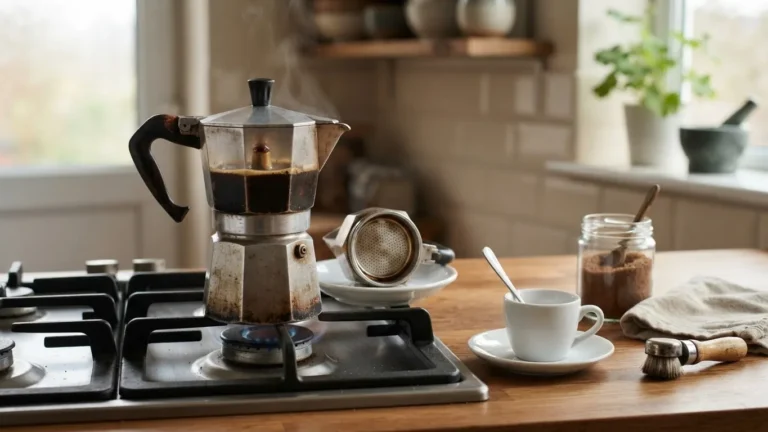 Moka Pot for Cuban Coffee: The Espumita, the Gurgle, and the Grind